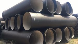 Durable Round Ductile Iron Pipe Fitting for High Pressure Water Systems