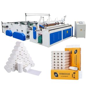 Hot Sale Full-Automatic Toilet Paper Manufacturing Machine Paper Rewinding Machine Tissue Paper Making Machine