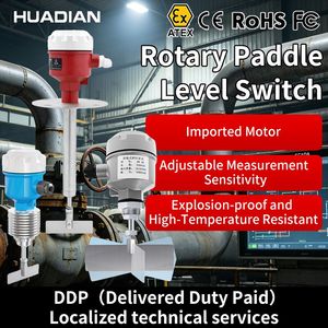 Rotary Level Switch Liquid Level Switch Fluid Level Gauge Rotating Paddle Level Switch Tank High Level Switch Low and High