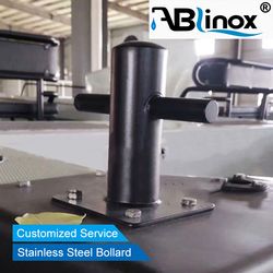 Marine Stainless Steel 316 Heavy Duty Cross Single Boat Bollard