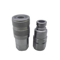 Naiwo Manufacture Quick Connector Flat Face Hydraulic Hose Quick Coupler Drip Free Quick Coupling