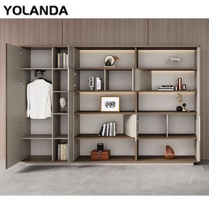 Yolanda Modern Office Furniture Large MDF Wooden Exhibition Cabinet for Office & Gym Storage Modern Filing Cabinets
