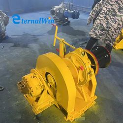 15kN 20kN 25kN 30kN Marine Deck Electric Hydraulic Anchor Lifting Windlass and Mooring Winch with Hpu System for Boat / Ship