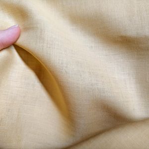 Wyya High Quality 100% Pure Organic Linen Fabric Multi-Color 1250GSM Breathable Woven Plain for Dress/Shirt Set Sofa