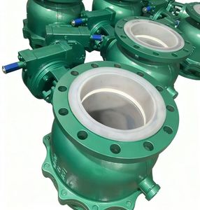 Carbon Steel PTFE-Lined Acid-Alkali Ball Valve Industrial Fluid Control Universal