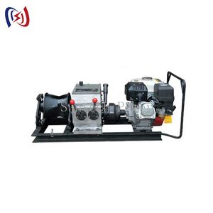 Diesel Engine Gasoline Powered Winch for Heavy-Duty Cable Pulling