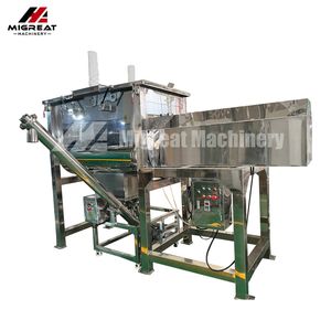 Industrial Ribbon Blender Spice Protein Powder Mixing Machine Dry Herb Horizontal Mixer