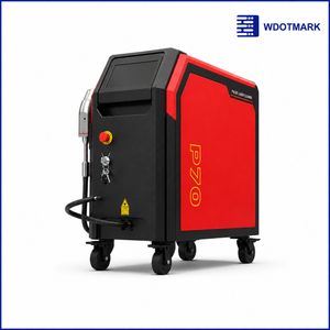 2000wair-Cooled Handheld Fiber Laser Welding Machine, Compact Portable Laser Welder for Stainless Steel Carbon Steel Aluminum Brass Copper