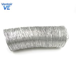 Premium Uninsulated Aluminum Foil Duct for HVAC Systems