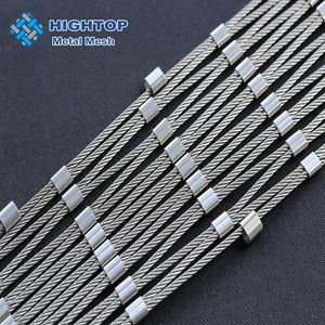 2mm 2.5mm 3mm Thickness Stainless Steel Wire Rope Mesh Net for Bird Cage