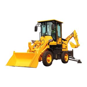 Farm CE EPA Mini Wheel Tractor 4*4 Excavator Digger Backhoe Loader