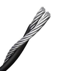 NFC 33-209 Twist 2 Core Cable Overhead Line Aluminum Conductor XLPE ABC Power Cable