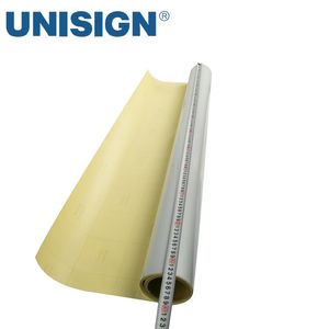 Vehicle Advertising Self Adhesive Film PVC Rolls Different Options for Glue