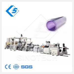 Multilayer Single-Screw Sino-Tech Transparent Plastic Board Soft Film Making Pet Sheet Extruder Extrusion Machine