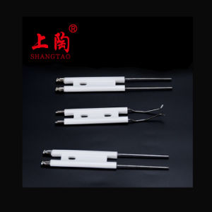 Ceramic Heater Glazed Alumina Spark Ignitor Furnace Ignitor