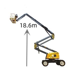 Gtbz18A1 18m Hydraulic Man Lifts Mobile Articulating Boom Lift Aerial Work Platform