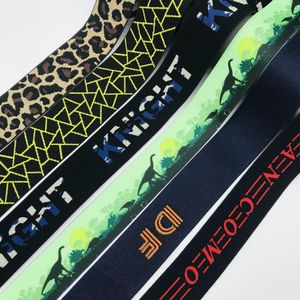 Custom Comfortable Polyester Waistband 20 mm Jacquard Elastic Tape for Clothing