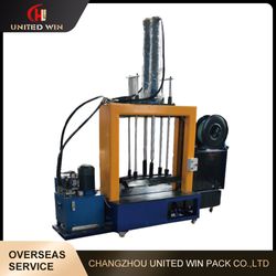 Oil Pressure Hydraulic Bale Pressing Machine for Tarpaulin Geotextile Protective Net