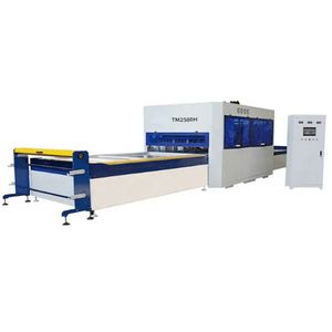 Positive and Negative High Glossy PVC Surface Pressure Vacuum Membrane Press Machine