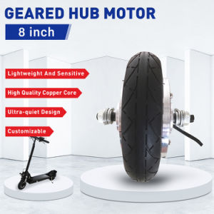 24/48V 350W E-Scooter Wheel Conversion Kit 8 Inch Brushless Hub Motor Kit