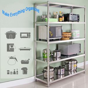 Food Grade Shelving Stainless Steel Assembly Structure with Adjustable Foot