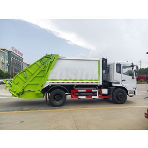 Garbage Truck 12cubic Meters Garbage Compactor Price China Famous Brand Garbage Collection Truck
