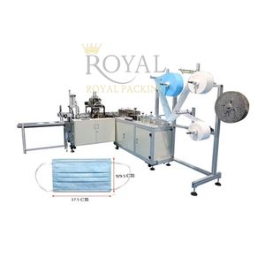 High Speed Automatic Disposable 3 Ply Face Flat Mask Making Machines