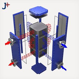 High Efficiency Welded Plate and Block Exchanger for Chemical Thermal Energy Recovery