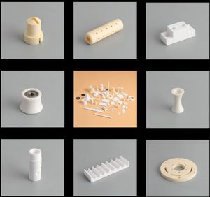 Factory Outlet OEM/ODM Premium Alumina Ceramic Component for High Hardness and Insulation