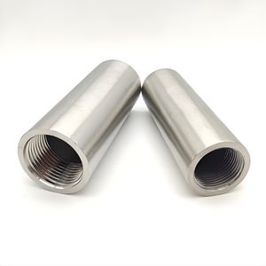 Plumbing Pipe Fitting Carbon Stainless Steel 304 NPT Thread Half Full Coupling