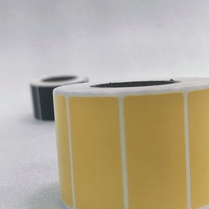 Full Round Rectangular Blank Oblong Self Adhesive Label Water Oil Resistant Stickers Name Tags
