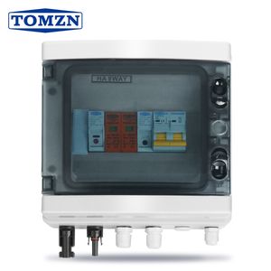 Tomzn PV Combiner Box with Lightning Protection Solar 1 Input 1 out