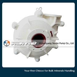 Heavy Duty Centrifugal Mining Processing Horizontal Slurry Pump