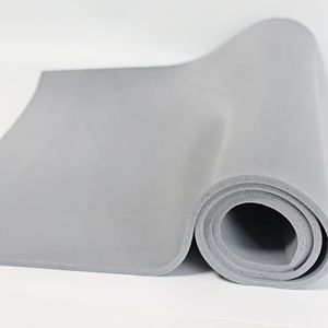 Grey Flame Retardant High Temperature Resistant Silicone Sponge Foam for New Energy