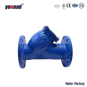 300lb 150lb Pn16 DN50 DN100 DN200 CF8 Stainless Steel 304 Flange Y Type Strainer Valve for Oil Water Chemical