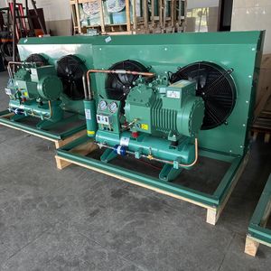 Professional Refrigerator Condensing Unit 6HP Featuring Stainless Steel Construction and Piston Compressor Technology