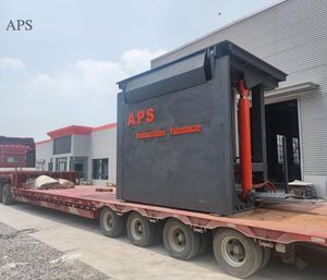Aps 500kg 5ton Electric Copper Aluminum Scrap Metal Smelting Cast Iron Brass Bronze Stainless Steel Smelting Induction Melting Furnace Factory Price for Sale