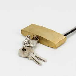 Heavy Duty Brass Padlock for Secure Furniture Protection
