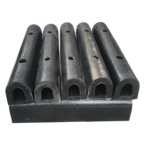 Customizable D Type Fender NBR/NBR/Nitrile/EPDM/PVC Dock Bumper Rubber Seal for Marine and Boat Mold Processing Service