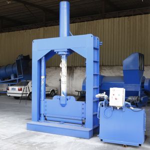 Vertical Plastic Rubber Hydraulic Cutter