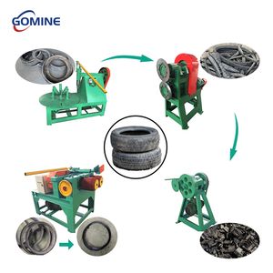 Waste Tire Recycling Production Line Manual Tire Cutting Machine Truck Tire Cutter for Rubber Block