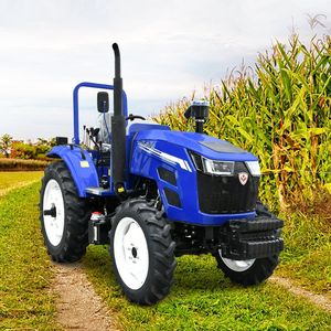 China Manufacture 80 HP Tractors 4X4 Farm Agriculture Plow Pose Tractor