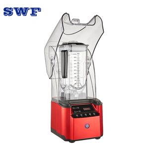 Powerful Smoothie Blender Smoothie Milkshake Commercial Blender with Soundproof Cover