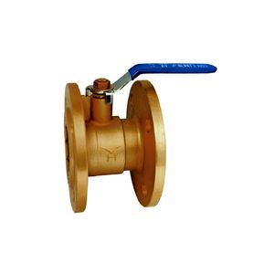 Heavy-Duty Brass Flange Ball Valve with Extended Handle
