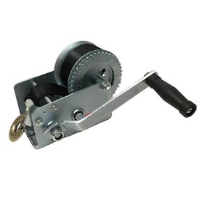 2500lbs 1100kgs Heavy Duty Manual Hand Winch with Webbing for Boat Trailer