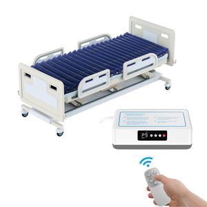 Hospital Home Bed Remote Control Type Strip Static Airflow Control Anti Bedsore Medical Air Mattresses