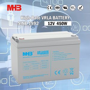 Mhb High Discharge Rate Sealed 12V 100ah 450W Lead Acid Industrial Battery