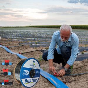 2024 New Watering Farm Agricultural Drip Hose Irrigation System Drip Tape 16mm
