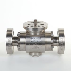 Stainless Steel Forged Top Entry Trunnion Flanged on off Ball Valve