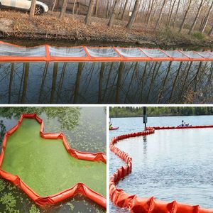 Oil Boom Silt Curtain for Sea PVC Oil Boom Fence Fabric